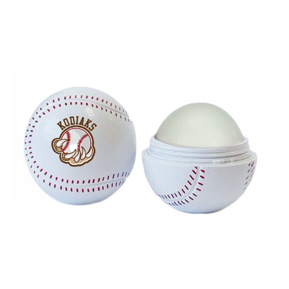 Baseball Lip Balm Ball Moisturizer with Logo