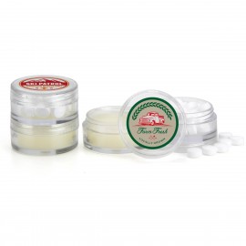 2 in 1 Mint & Lip Balm Container with Logo  2 in 1 Mint & Lip Balm Container with Logo