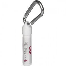 SPF 30 Soy Lip Balm with Carabiner with Logo  SPF 30 Soy Lip Balm with Carabiner with Logo