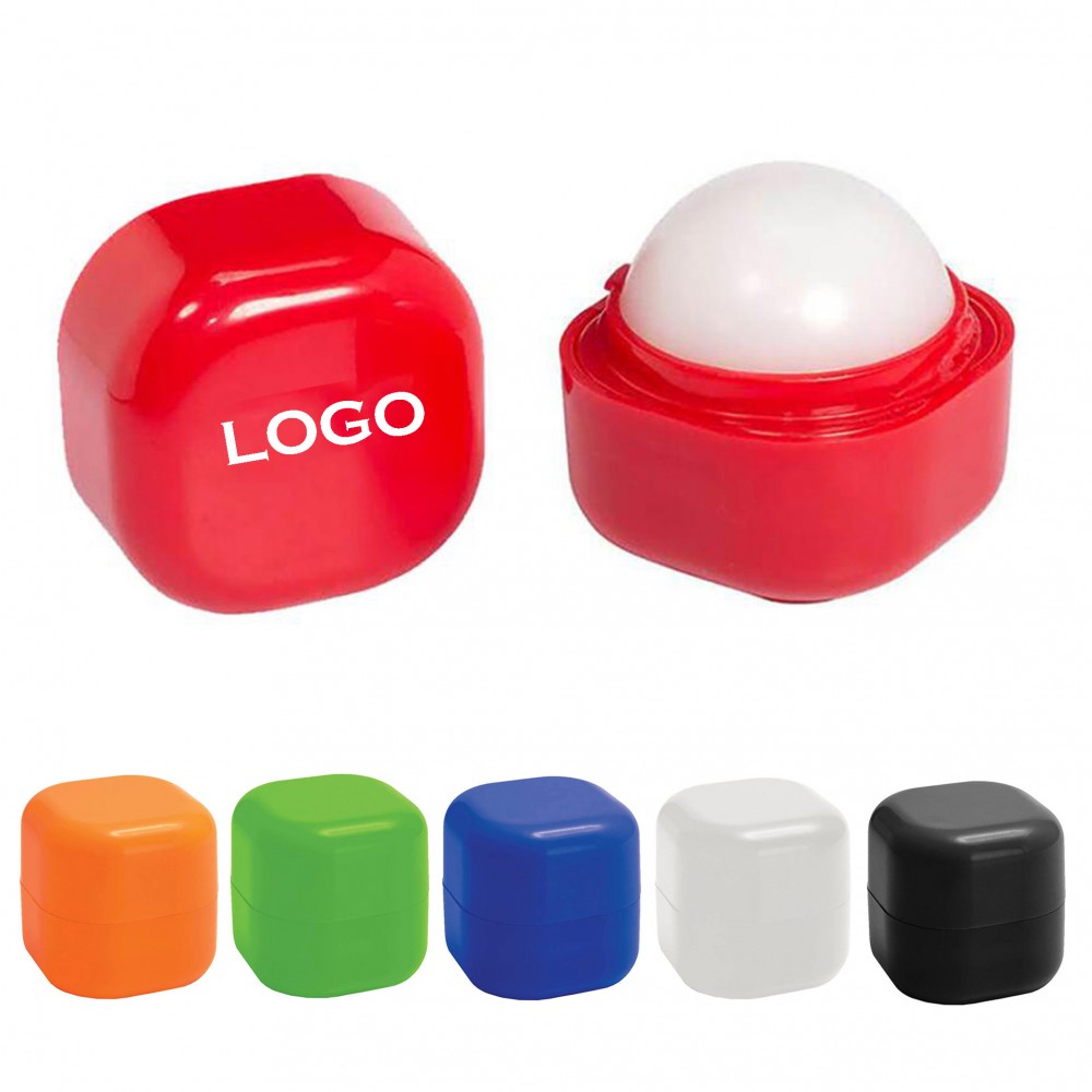 Personalized Square-Encased Lip Moisturizer