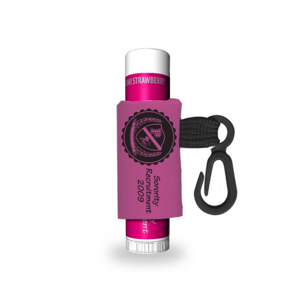 Kiwi Strawberry Lip Rageous Lip Balm W/ Custom Leash and Label Logo Branded Kiwi Strawberry Lip Rageous Lip Balm W/ Custom Leash and Label Logo Branded