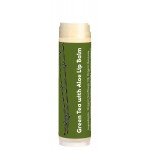 Custom Printed Green Tea and Aloe Coffee House Lip Balm