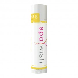 Custom Lemon Verbena Natural Lip Balm In White Tube