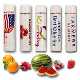 Logo Branded Flavored Lip Balm