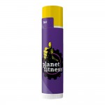 Custom Spf 15 Lip Balm In White Tube And Colored Cap with Logo