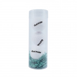 PVC TUBE 3 Pack with Golf Chap Balm with Logo
