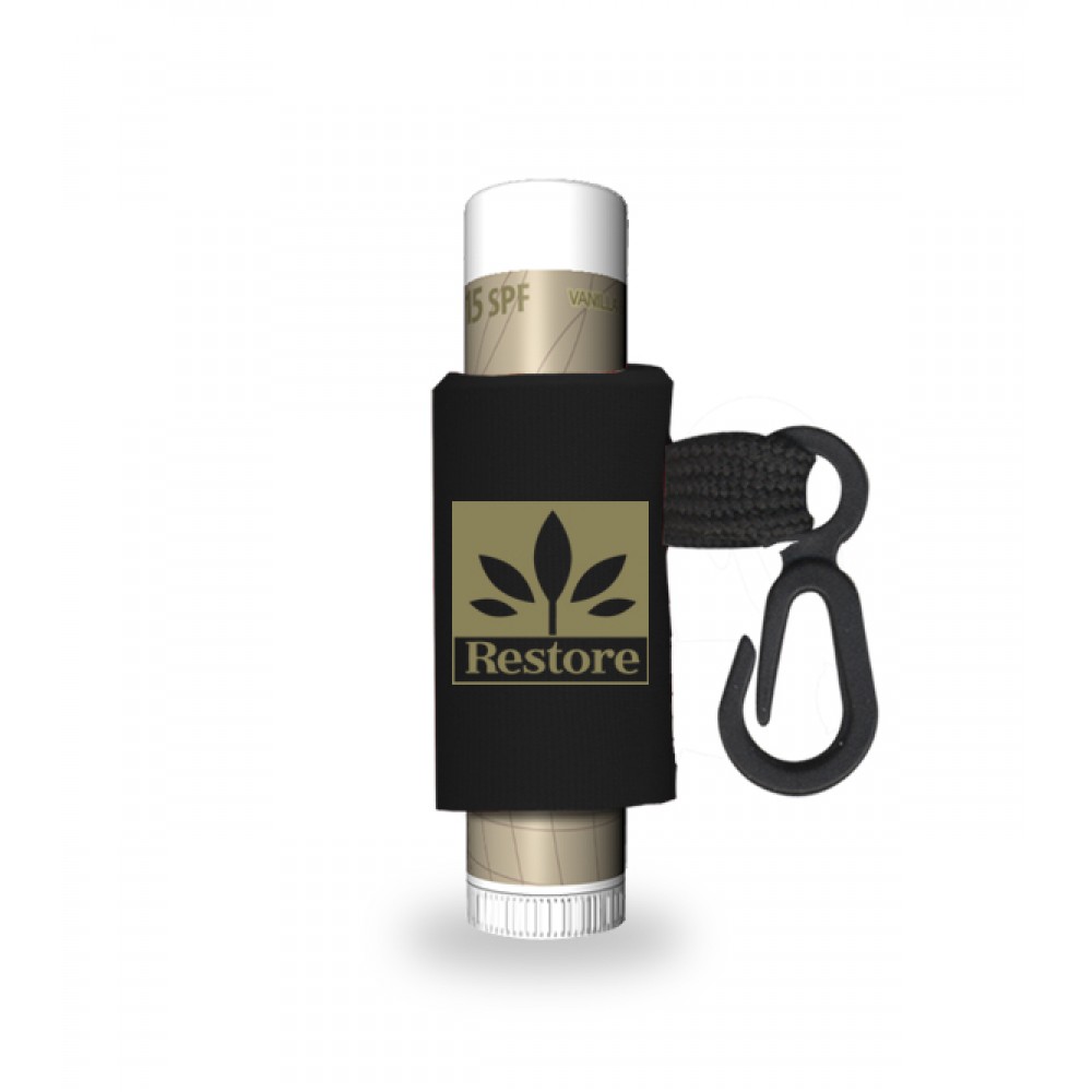 Custom Printed Vanilla Bean Chap Ice SPF 15 Lip Balm W/ Custom Label & Leash Custom Printed Vanilla Bean Chap Ice SPF 15 Lip Balm W/ Custom Label & Leash