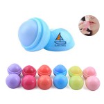 Custom Printed Round Ball Smooth Lip Balm