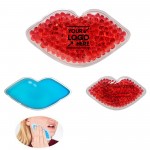 Custom Lips Shaped Ice/Hot Gel Pack - Soothing Relief with Style