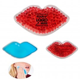 Custom Lips Shaped Ice/Hot Gel Pack - Soothing Relief with Style