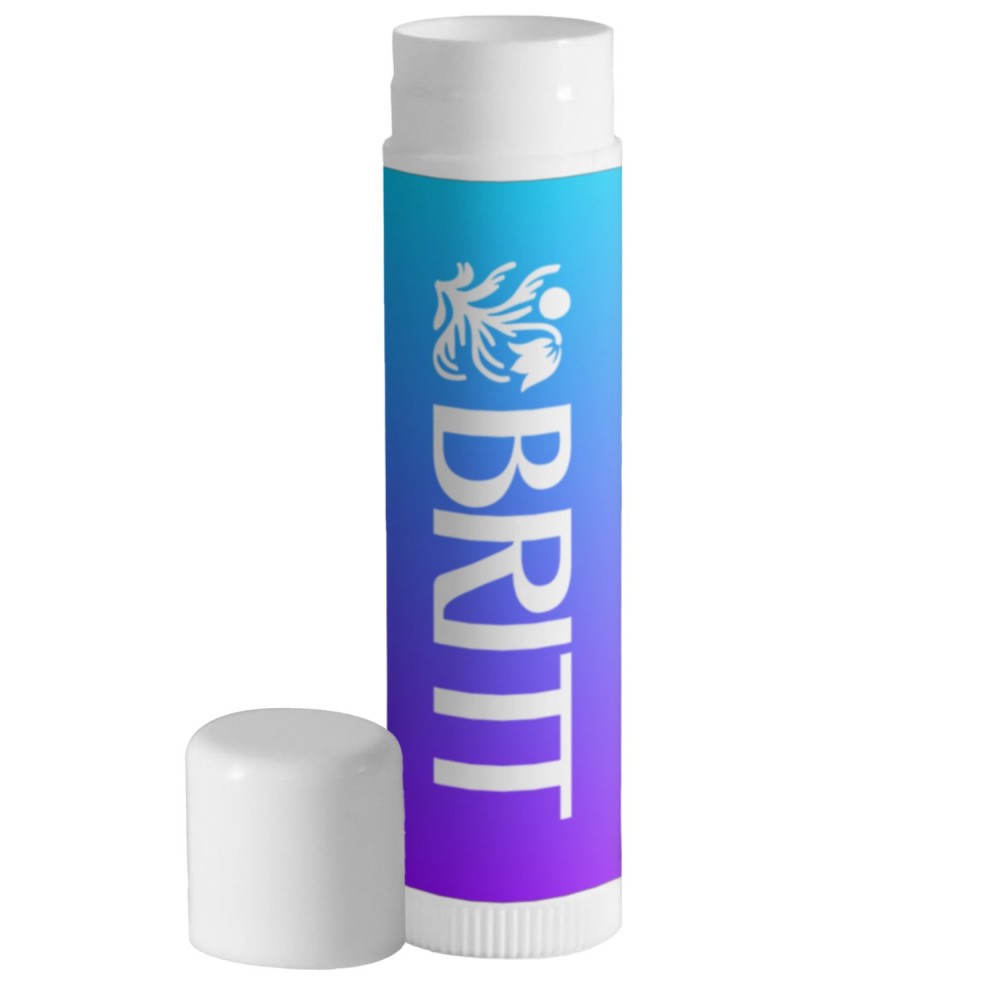 White Tube Petroleum Lip Balms with Logo White Tube Petroleum Lip Balms with Logo