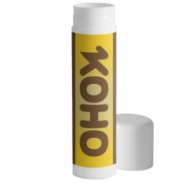 Logo Branded White Tube Natural Lip Moisturizers
