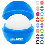 Promotional Mini Round Ball Shaped Lip Balm with Logo