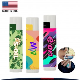 Lipely SPF 15 White Tube Lip Balm with Logo