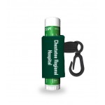 Custom Printed Chap Ice Green Tea SPF 15 Lip Balm W/ Custom Leash & Label