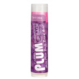 Plum Tinted Lip Balm with Logo