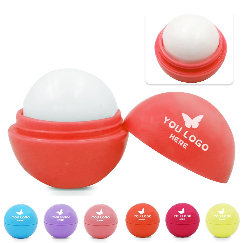 Promotional Round Moisturizer Lip Balm