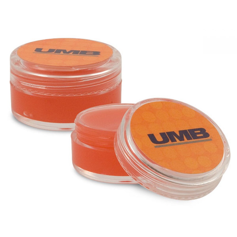 .5 Oz. Round Lip Gloss Pot - Petroleum-Free Custom Imprinted .5 Oz. Round Lip Gloss Pot - Petroleum-Free Custom Imprinted