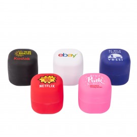 Soft Touch Lip Balm Cube- Non SPF with Logo  Soft Touch Lip Balm Cube- Non SPF with Logo