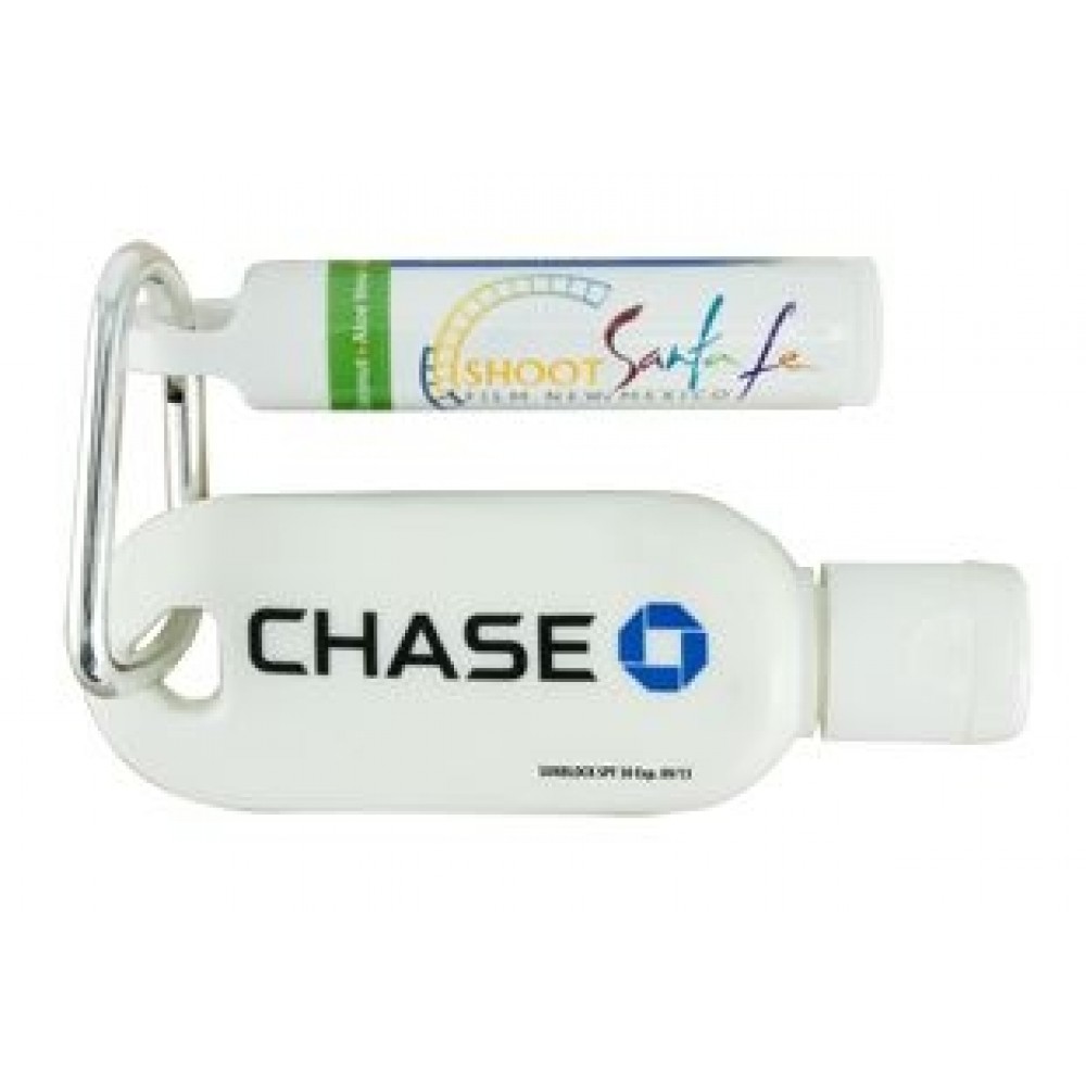Logo Branded Tottle SPF 30 Sunscreen & SPF 15 Chap Balm Combo (2 Oz.) Logo Branded Tottle SPF 30 Sunscreen & SPF 15 Chap Balm Combo (2 Oz.)