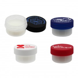 Halcyon Lip Balm Jar with Logo  Halcyon Lip Balm Jar with Logo