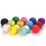 Lip Balm Ball with Moisturizer - Rubber Holder with Logo