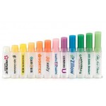 Logo Branded Fashion Tinted Natural Beeswax Lip Balm --- Clear Cap