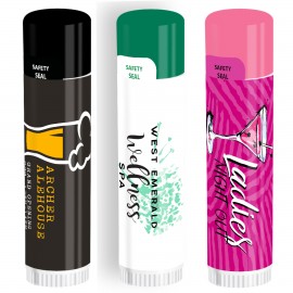 Logo Branded Lip Sips SPF 15 Broad Spectrum Lip Balm