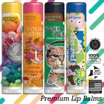Iced Pear Flavor Premium Lip Balm with Logo