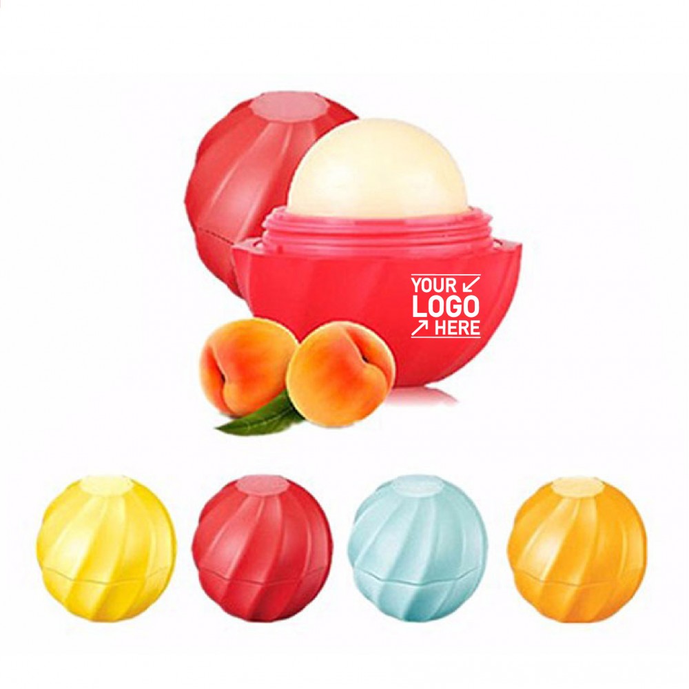Fruit Lip Moisturizer Ball with Logo Fruit Lip Moisturizer Ball with Logo