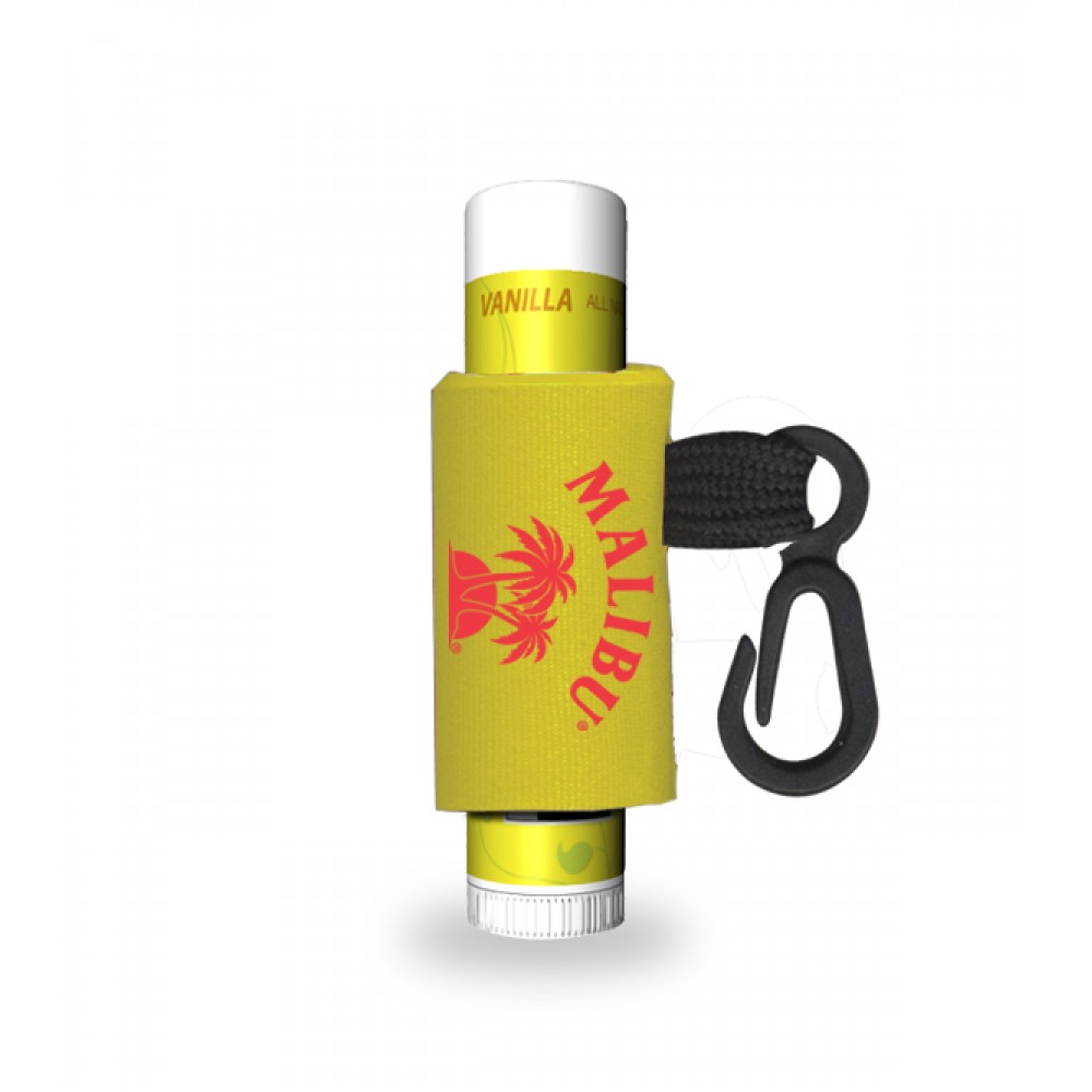 Custom Printed Vanilla Bean Lip Balm W/ Custom Imprinted Leash Custom Printed Vanilla Bean Lip Balm W/ Custom Imprinted Leash