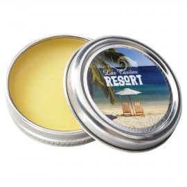 Logo Branded All Natural Lip Balm Tin