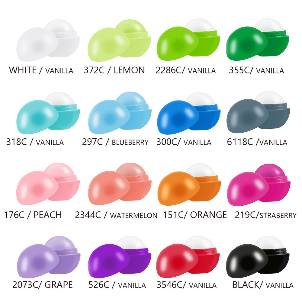 Customized Four Season Moisturizing Spherical Lip Balm