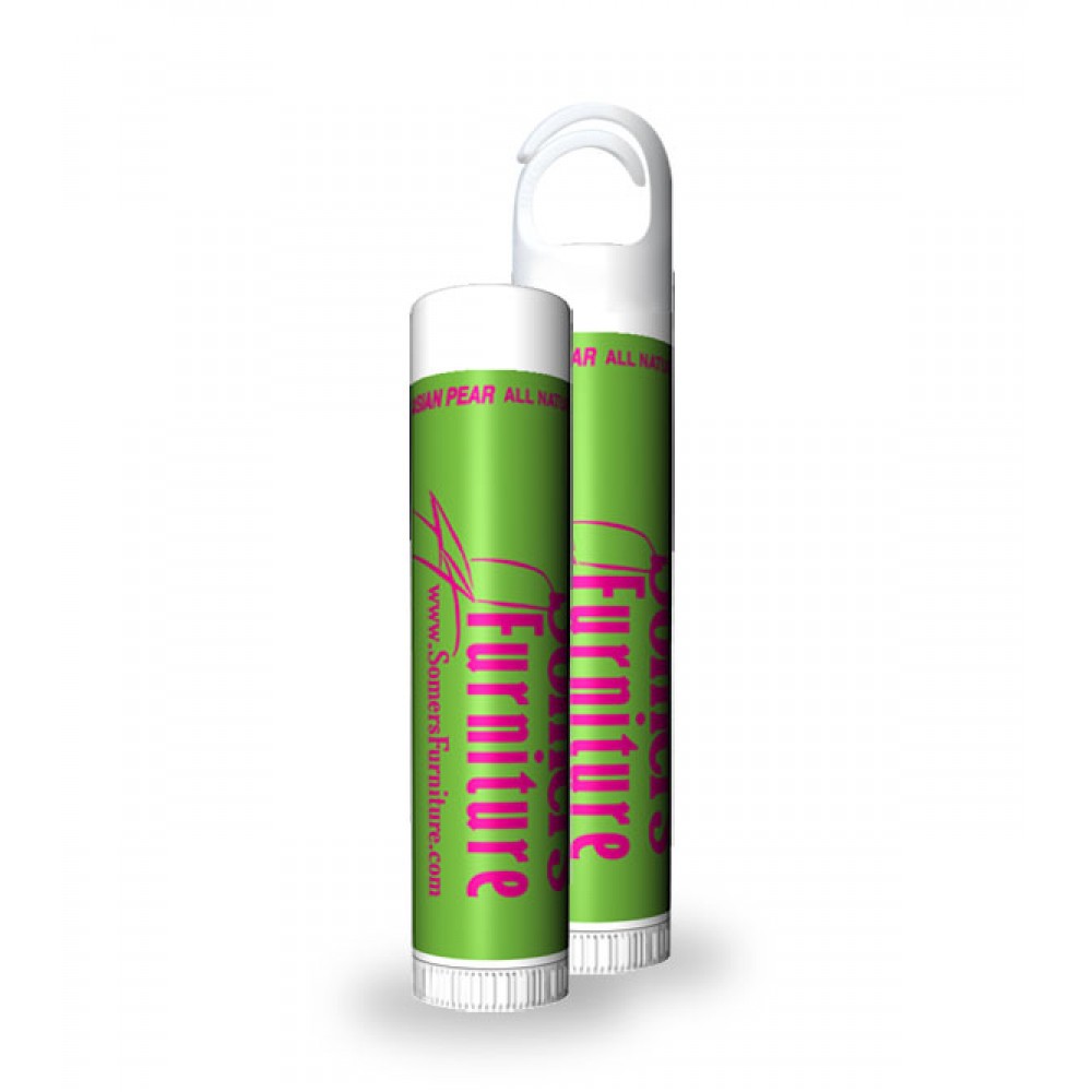 Custom Printed Asian Pear Lip Naturals Lip Balm W/ Custom Label Custom Printed Asian Pear Lip Naturals Lip Balm W/ Custom Label