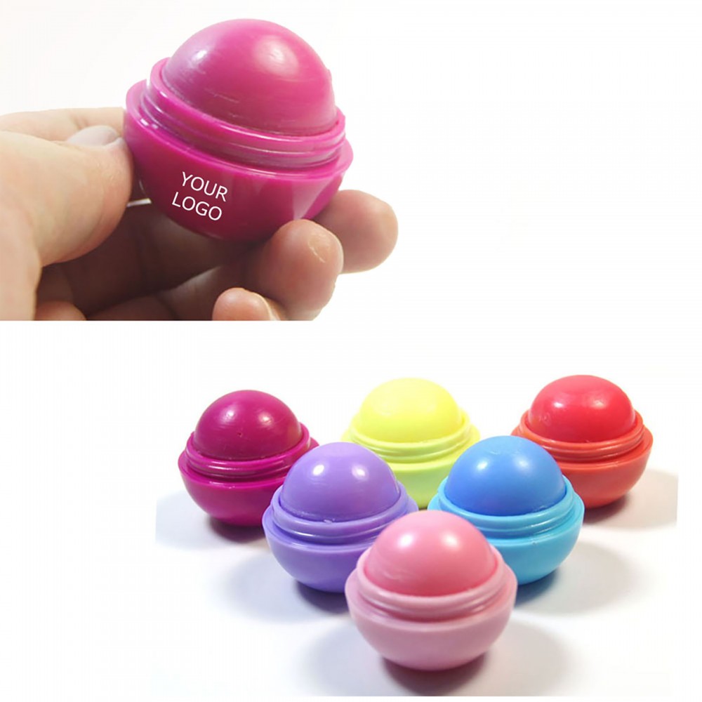 Moisturizing Ball Lip Balm with Logo