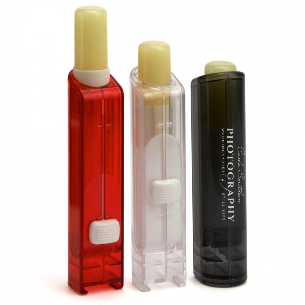 Slider Lip Balm w/Lanyard Logo Branded Slider Lip Balm w/Lanyard Logo Branded