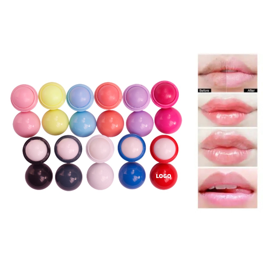 Customized Candy Ball Lip Balm MOQ 100PCS