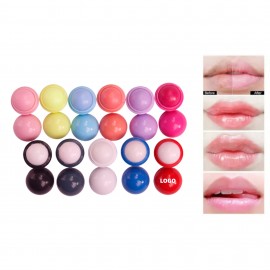 Candy Ball Lip Balm MOQ 100PCS with Logo  Candy Ball Lip Balm MOQ 100PCS with Logo