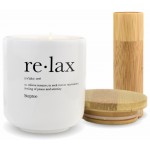 Soy Wax Candle With Bee Bella Organic Lip Balm - Gift Set with Logo
