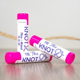 Personalized Flavored Beeswax Lip Balm - One Imprint Color