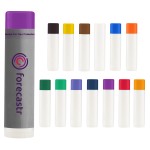 Natural Beeswax SPF15 Lip Balm --- Colored Cap Custom Imprinted