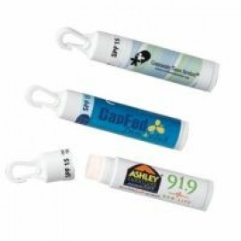 Lip Balm w/Clip with Logo  Lip Balm w/Clip with Logo