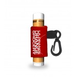 Orange Lip Rageous Lip Balm W/ Custom Leash Custom Imprinted