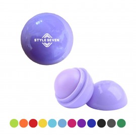Round Ball Shape Lip Balm with Logo