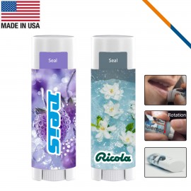 Customized GlowKiss SPF 15 Lip Balm In White Oval Tube