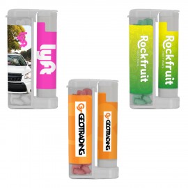 SPF 15 Lip Balm with Sugar Free Mint in a Flip-Top Container with Logo  SPF 15 Lip Balm with Sugar Free Mint in a Flip-Top Container with Logo