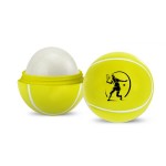Logo Branded Tennis Ball Lip Moisturizer