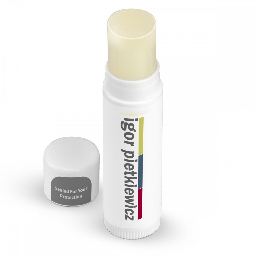 Natural Beeswax SPF15 Lip Moisturizer with Logo