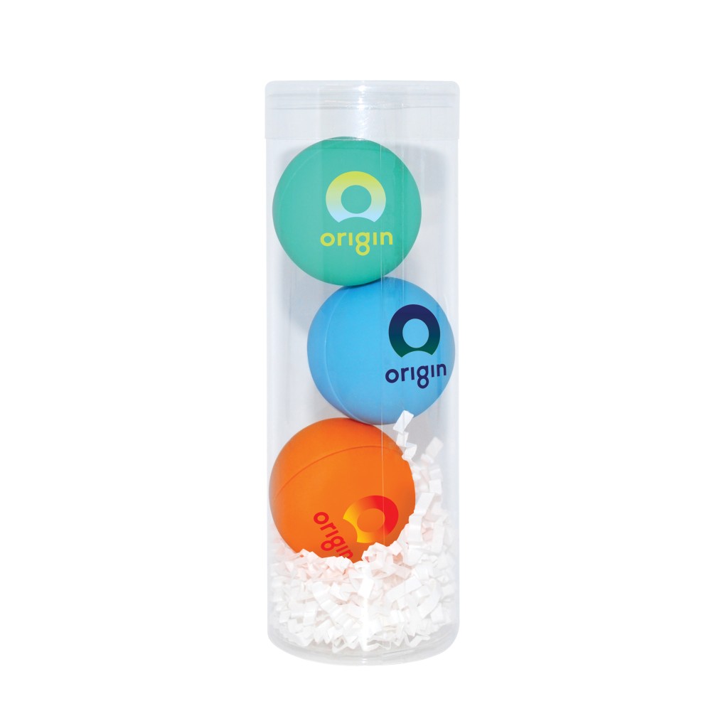 PVC CB301 Chap Balm Ornament Set - 3 Pack Custom Imprinted PVC CB301 Chap Balm Ornament Set - 3 Pack Custom Imprinted