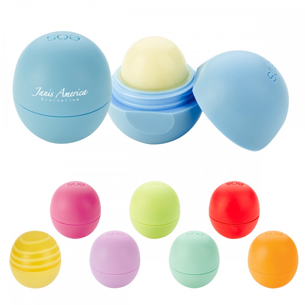 Logo Branded EOS Smooth Sphere Lip Moisturizer Logo Branded EOS Smooth Sphere Lip Moisturizer